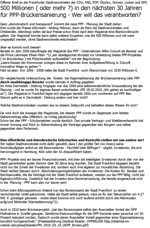 Kein PPP- Bruecken! (1)